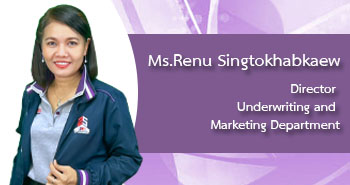 Ms.Renu Singtokhabkaew Acting AssiDirector Office Administration and Purchasing Department